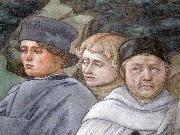 Fra Filippo Lippi Selfportait with pupils oil on canvas